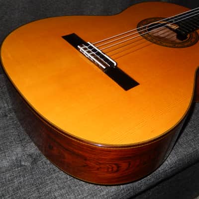 HIDEO IDA CUSTOM 1987 - WORLD CLASS CLASSICAL CONCERT GUITAR - SPRUCE/BRAZILIAN ROSEWOOD image 7