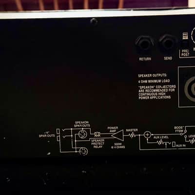 2012 Gallien Krueger 1000RB Bass Amp Head image 3