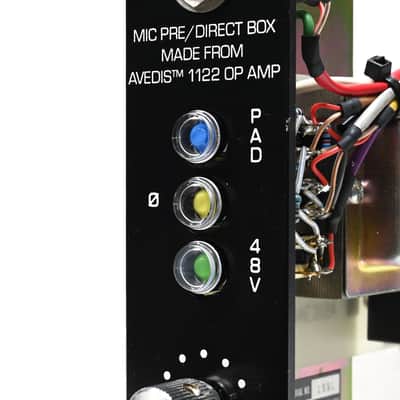 Brent Averill BAE 312ADI 500-Series Mic Pre/DI with the API 2520 op amp. image 6