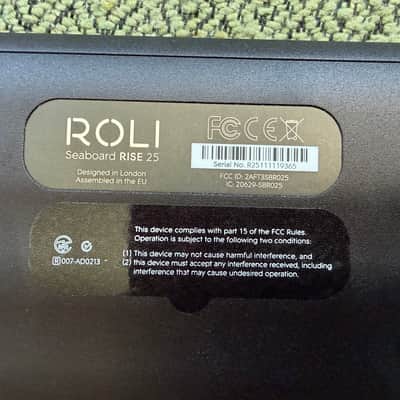 ROLI Seaboard RISE 25 2010s - Black image 2