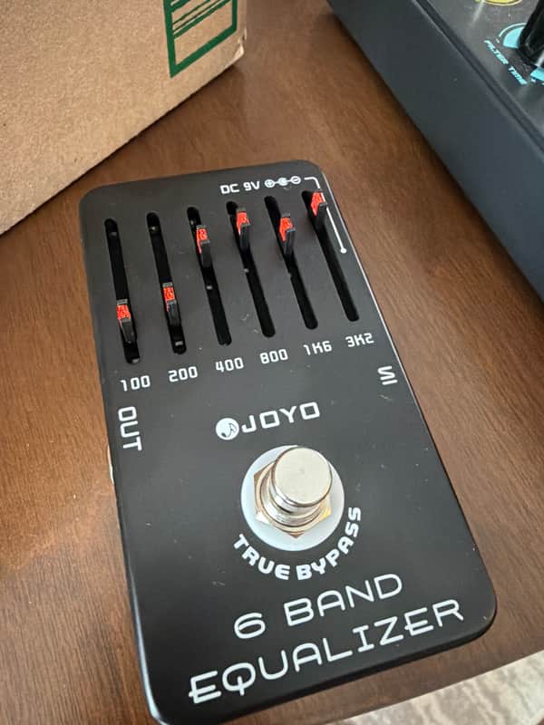 Joyo JF-11 6 Band Equalizer 2010s - Black image 1