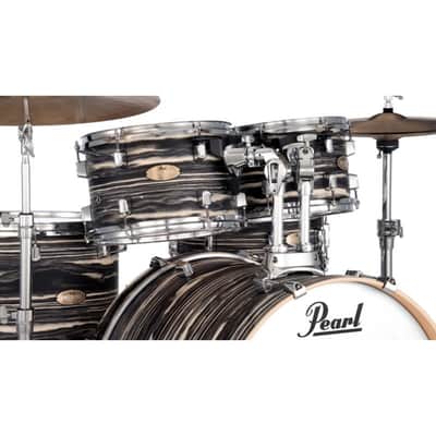Pearl DMPA925SPC875 Decade Maple Artisan 5-Piece Drum Shell Pack With 22" Bass Drum - Black Satin Marble image 3
