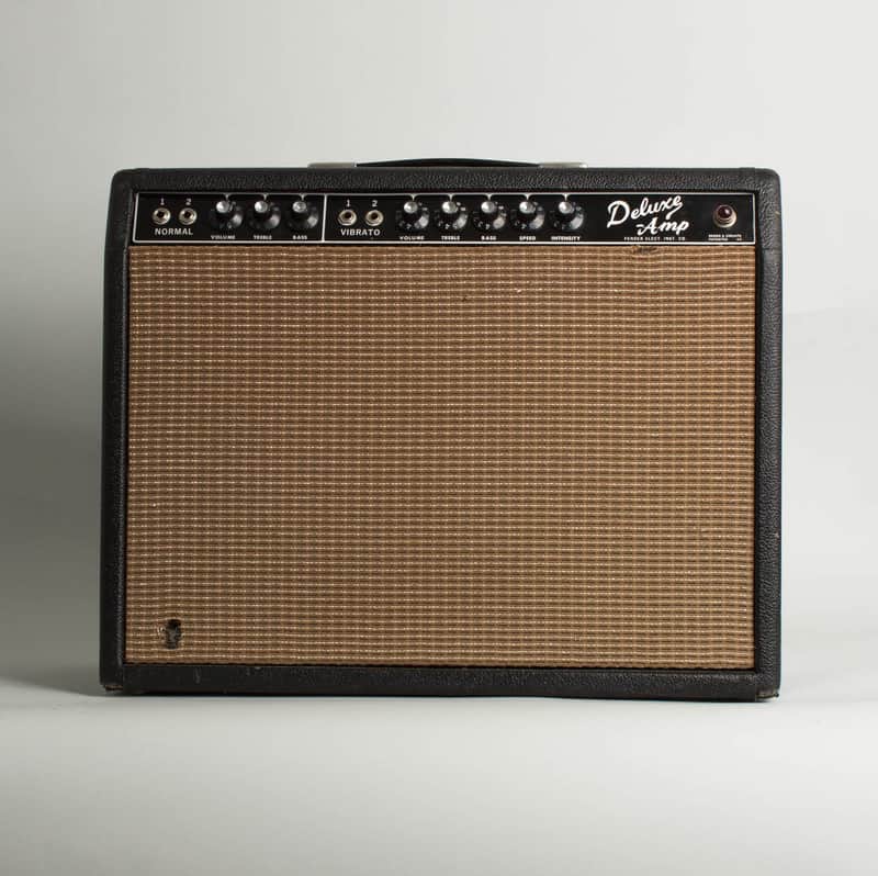 Fender  Deluxe AA763 Tube Amplifier (1964), ser. #A-01481. image 1