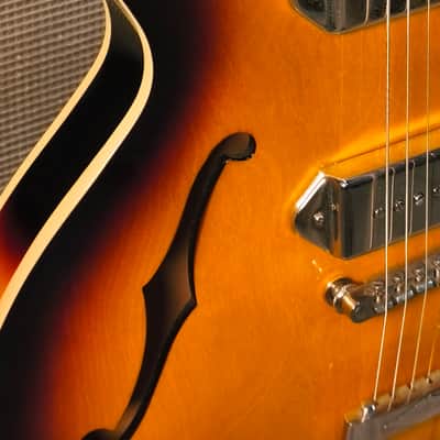 Epiphone Casino 2021 Vintage Sunburst signed by Carlos Raya image 9