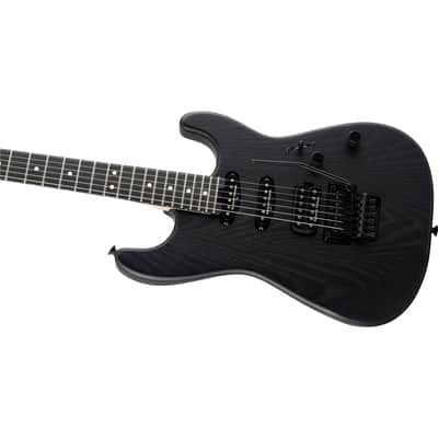 Charvel Pro-Mod San Dimas Style 1 HSS FR E Sassafras Electric Guitar, Ebony Fingerboard, Satin Black image 16