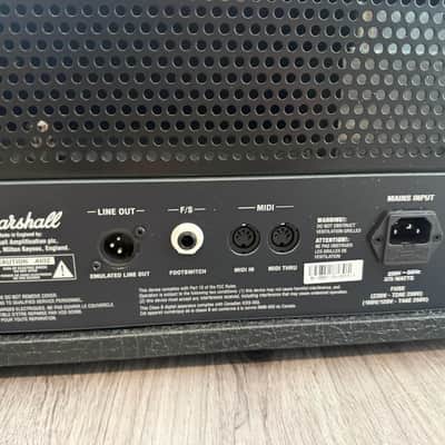 Marshall JVM410H 4-Channel 100-Watt Guitar Amp Head 2007 - Present - Black image 8