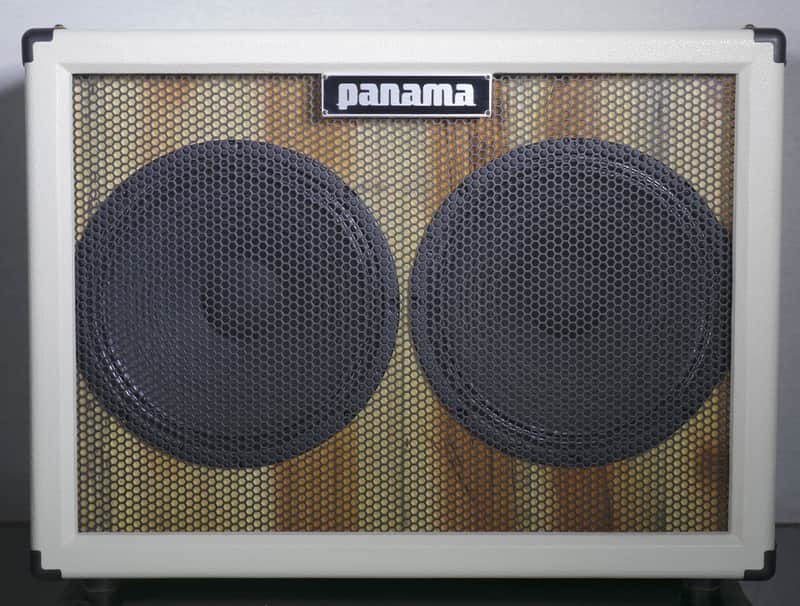 Panama  Guitars Boca Series 2x12 Zorro Natural Ivory  w/ Dark British Drivers  B Stock image 1