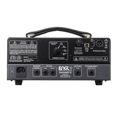 ENGL E725 Ravager IR 20-Watt Compact Tube Amp Head w/IR Loader image 3