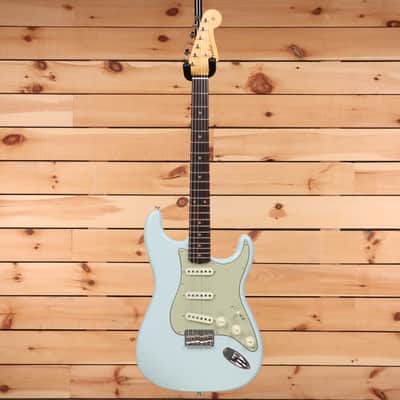 Fender Custom Shop Custom 1959 Hardtail Stratocaster Time Capsule Relic - Faded/Aged Sonic Blue-R138959 image 4