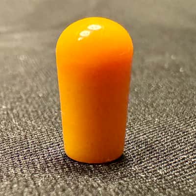 Gibson OEM Custom Shop Bakelite Amber Catalin Switch Tip for US Les Paul