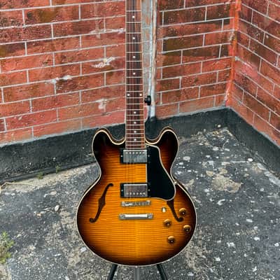 Gibson ES-336 F 2005 - stunning Flamey Custom Shop 336 killer user friendly axe ! image 2