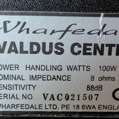 Wharfedale Valdus Centre Speaker Home Theatre Center Channel HiFi Audiophile UK image 9