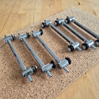Sonor Force 2000 Lugs for 12 " Tom ~2000 - Chrome image 3