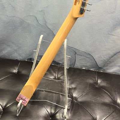 Squier Loaded Quartersawn Telecaster Neck with Block Inlays, Charcoal Frost Metallic Painted Headstock Face image 4