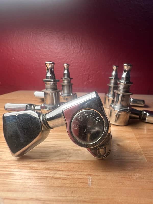 Vintage Gibson Tuning Pegs 1970s - 5 TUNERS image 1