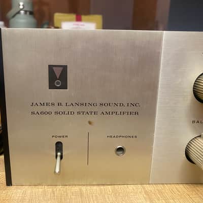 JBL SA600 Solid State Amp 60's? image 9