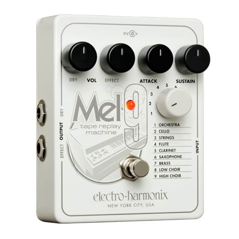 Mint Electro-Harmonix MEL9 Tape Replay Machine Mellotron Emulation Guitar EFFECTS Pedal EHX image 1
