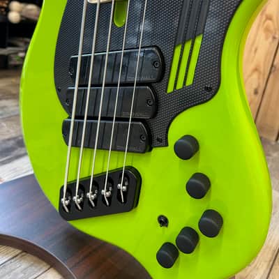 Dingwall NG3 Adam "Nolly" Getgood Signature 5-String Ferrari Green image 2