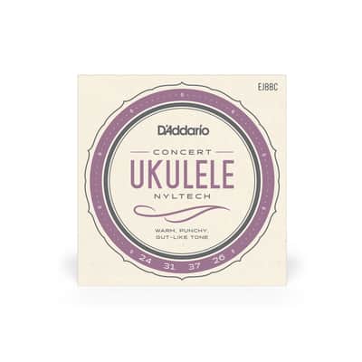 D'Addario EJ88C Nyltech Ukulele Concert Strings Set image 1