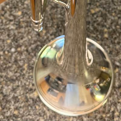 Bach Artisan Stradivarius AB190S Silver Trumpet w/ 3C Megatone & Original Case – Elkhart USA image 3