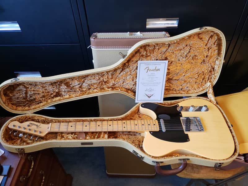Fender Custom Shop '51 Reissue Nocaster Light Relic Made 3/19/2002 image 1