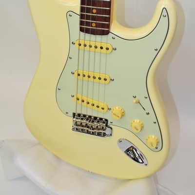 2023 Fender American Vintage II 1961 Stratocaster Electric Guitar, Rosewood Fingerboard, Olympic White w/ Case image 3