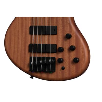 Tobias Killer B V 5-String Bass w/ Bartolini Pickups and Gig Bag - Natural image 5