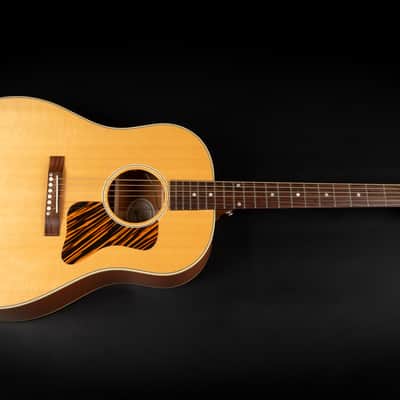 2017 Gibson J-35 Banner Reissue - Antique Natural | USA All Solid Slope Shoulder Dreadnought J-45 Style Acoustic Guitar L.R. Baggs Pickup | CoA OHSC image 3
