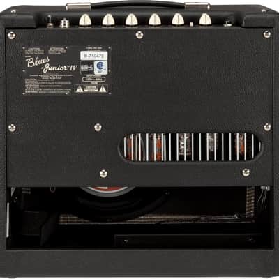 Fender Blues Junior IV Guitar Amp, Black image 3