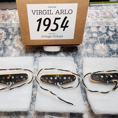 Virgil Arlo "1954 / White Label" Strat Pickup Set image 2