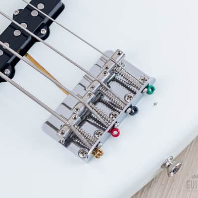 2021 Fender Traditional II ‘60s Jazz Bass FSR Olympic White w/ Roasted Maple Neck, Japan MIJ image 8