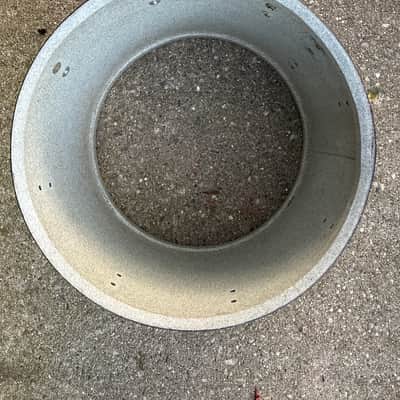 Ludwig 12x15 Marching Drum Shell 196? - Black image 2