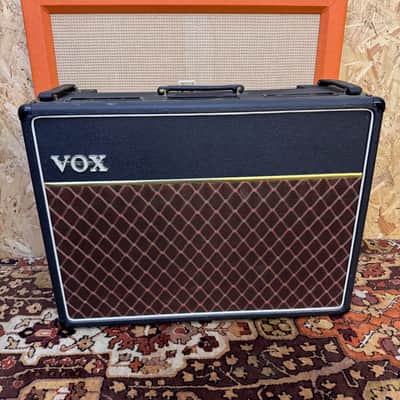 Vintage 1970s Vox AC30 2x12 Guitar Combo Amplifier EMPTY Unloaded Box image 1