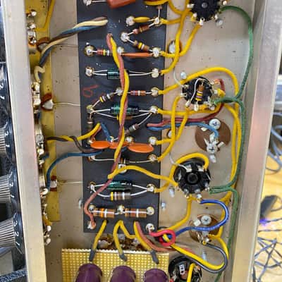 Fender Vibro Champ Tube Combo Guitar Amp No Logo Vintage Rare 8" Vibrochamp image 7