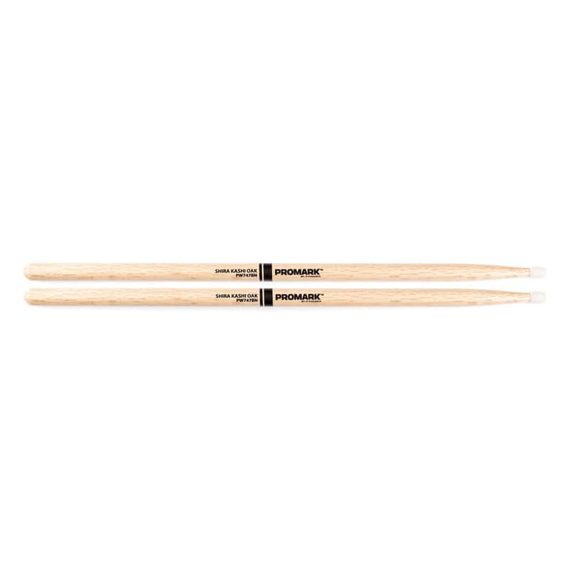 ProMark Classic Shira Kashi Oak Attack 747B Nylon Tip Drumstick image 1