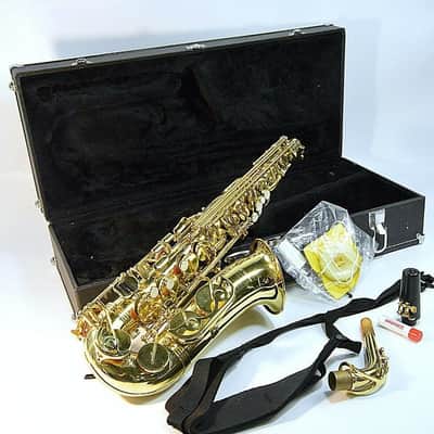 EM Winston Alto Saxophone with Mouthpiece/Neck/Case, USA Boston, Very Good Cond. image 9