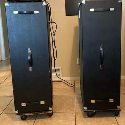 Ampeg SVT "Blue Line" 300-Watt C. 1971 - 2 Matching Cabs 5 S/N's Apart image 3