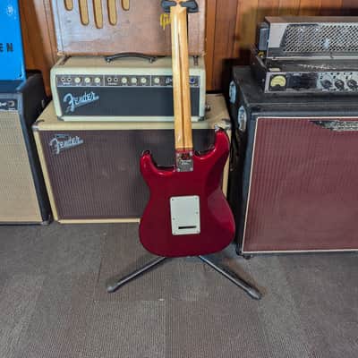 Fender American Standard Stratocaster w/Hardshell Case - Candy Cola (2010) image 2