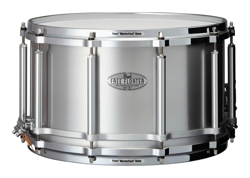 Pearl Free Floater 14x8" Aluminum Shell Snare Drum | Free Floating | NEW | WorldShip | Authorized Dealer image 1