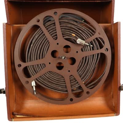 Vintage 1945 Ampro Speaker Cabinet with Jensen P12 12" Speaker image 9