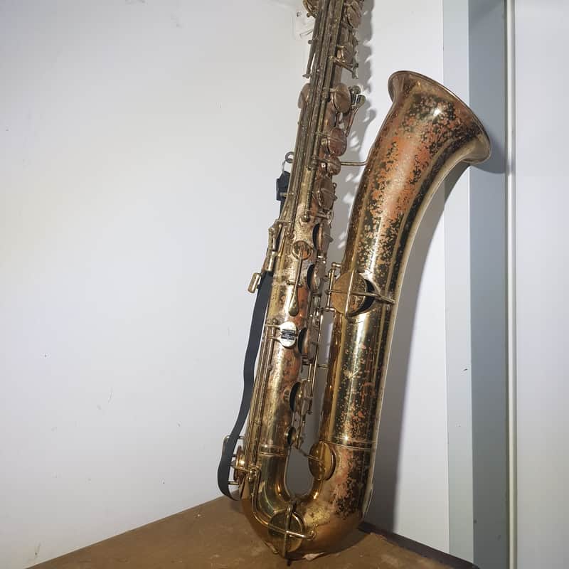 1934 BUESCHER TRUE TONE BARITONE SAX USA image 1