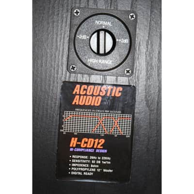 Acoustic Audio H-CD12 Floor Speakers - Tested - Local Pick Up Only image 3