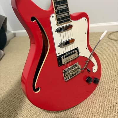 D'Angelico Premier Bedford SH - Fiesta Red image 1