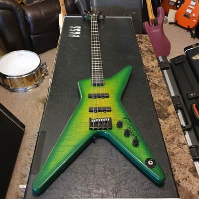 Washburn USA Custom Shop Dimebag Darrell DB2000 Dime gift GWAR Artist Signed RARE Bass Guitar D3 image 14
