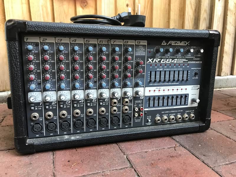 Peavey XR 684 Stereo Powered Mixer image 1