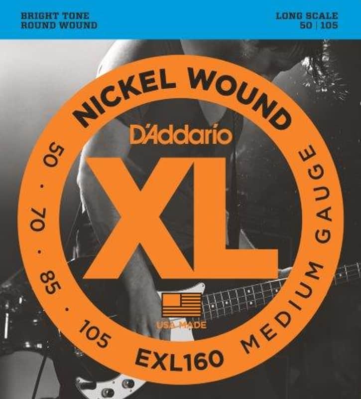 Bass Guitar String Set 50/105 N-R/W Reg Long image 1