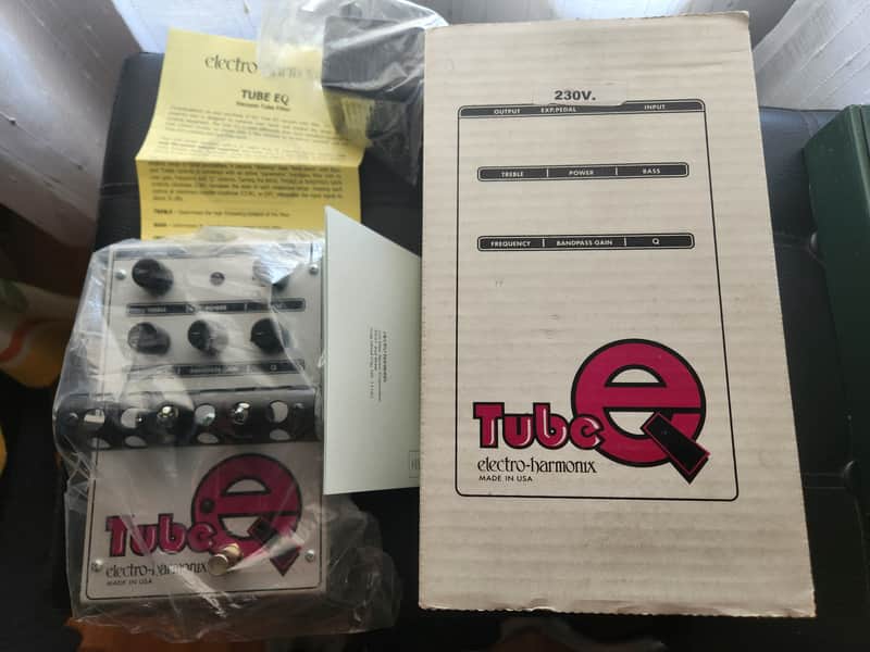 Electro Harmonix Tube EQ Analog Parametric / Shelving EQualizer 2009 - 2017 - Siver / Pink image 1