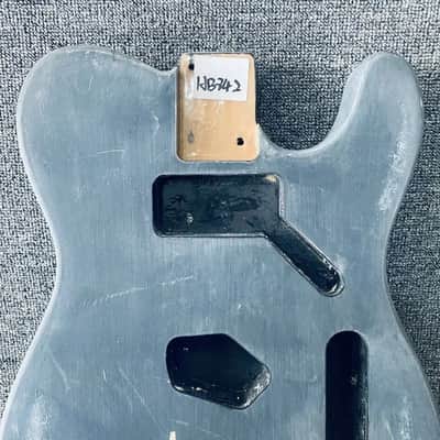 Black Basswood Guitar Telecaster Tele Style Body image 5