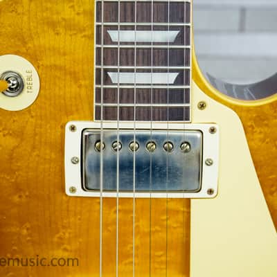 Gibson Custom Shop M2M Birdseye ’59 Les Paul Standard Reissue - Lemon Burst image 5