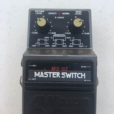 Maxon MS-02 Master Switch Line Selector Rare Vintage Guitar Pedal MIJ Japan image 2